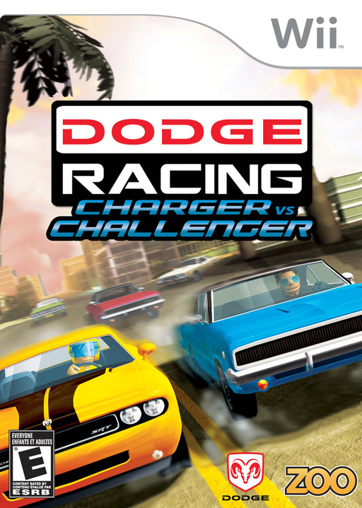 Dodge Racing: Charger vs. Challenger box art for Wii